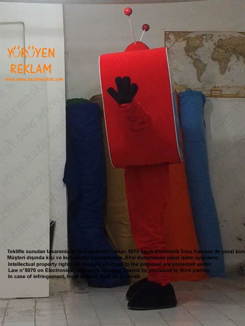 Televizyon Maskot kostümü maskot kostümü