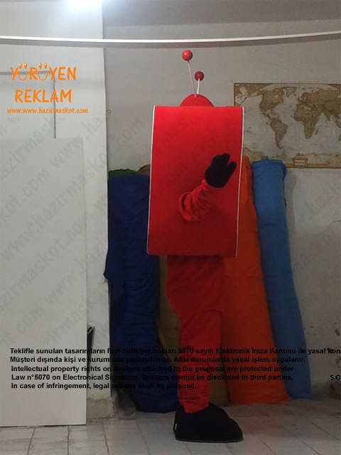 Televizyon Maskot kostümü maskot kostümü