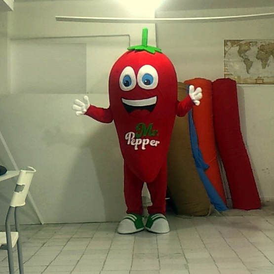 Biber maskotu / Ziyafet Çiğköfte maskot kostümü