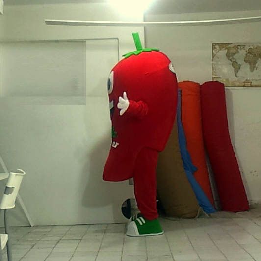 Biber maskotu / Ziyafet Çiğköfte maskot kostümü