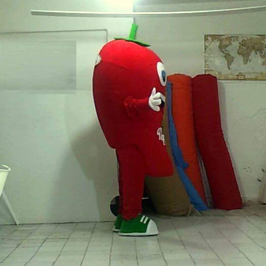 Biber maskotu / Ziyafet Çiğköfte maskot kostümü