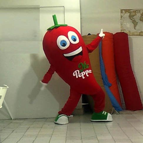 Biber maskotu / Ziyafet Çiğköfte maskot kostümü