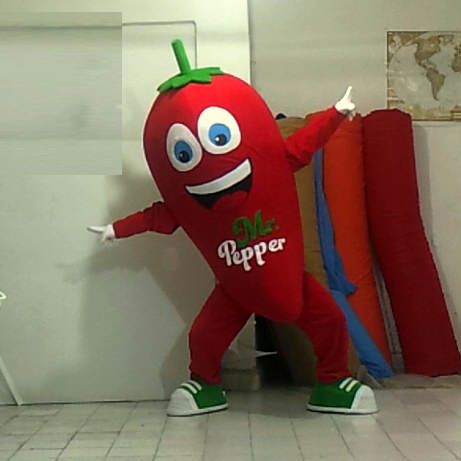 Biber maskotu / Ziyafet Çiğköfte maskot kostümü