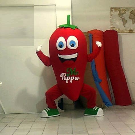 Biber maskotu / Ziyafet Çiğköfte maskot kostümü