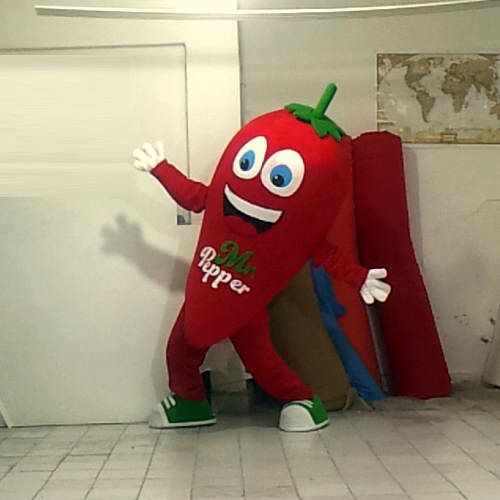 Biber maskotu / Ziyafet Çiğköfte maskot kostümü