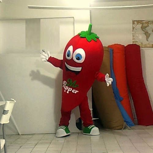 Biber maskotu / Ziyafet Çiğköfte maskot kostümü