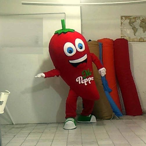 Biber maskotu / Ziyafet Çiğköfte maskot kostümü