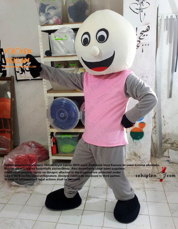 Raff Tekstil Adam Maskotu maskot kostümü