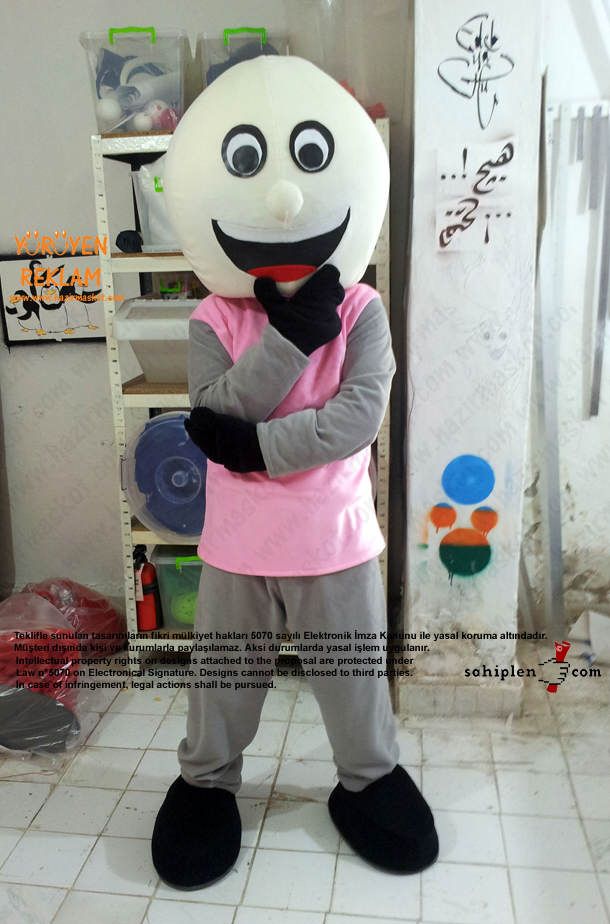 Raff Tekstil Adam Maskotu maskot kostümü