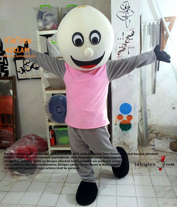 Raff Tekstil Adam Maskotu maskot kostümü