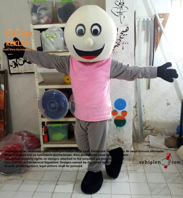 Raff Tekstil Adam Maskotu maskot kostümü