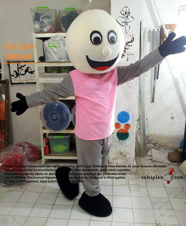 Raff Tekstil Adam Maskotu maskot kostümü