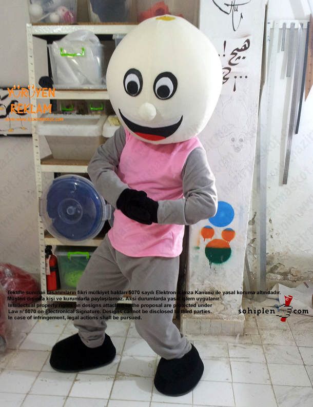 Raff Tekstil Adam Maskotu maskot kostümü