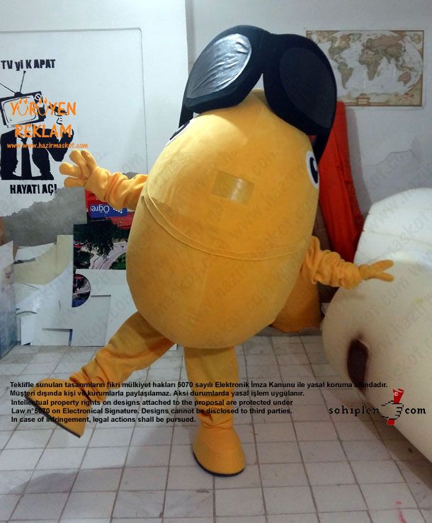 Balık Maskotu / Lübnan maskot kostümü