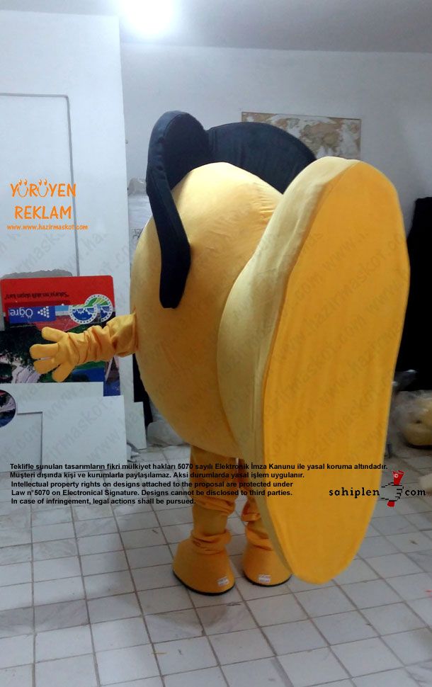 Balık Maskotu / Lübnan maskot kostümü