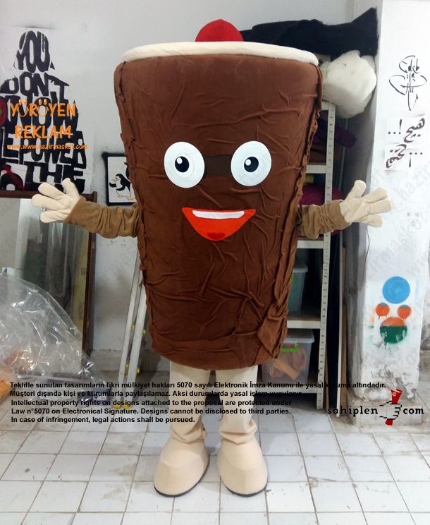 Döner Maskot Kostümü maskot kostümü