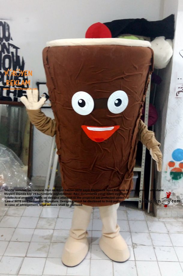 Döner Maskot Kostümü maskot kostümü