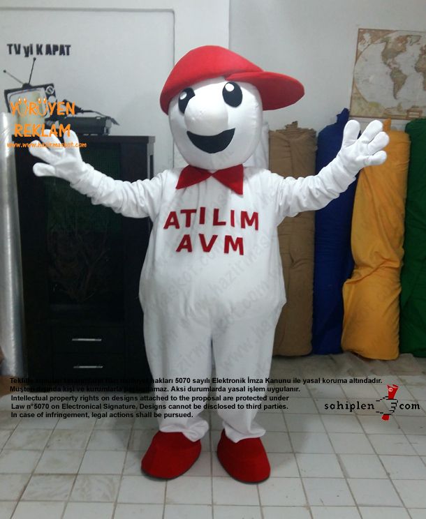 Atılım AVM Hip-hopçu Çocuk Maskotu maskot kostümü
