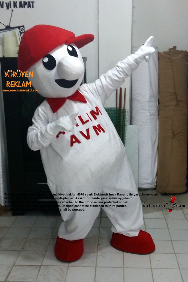 Atılım AVM Hip-hopçu Çocuk Maskotu maskot kostümü