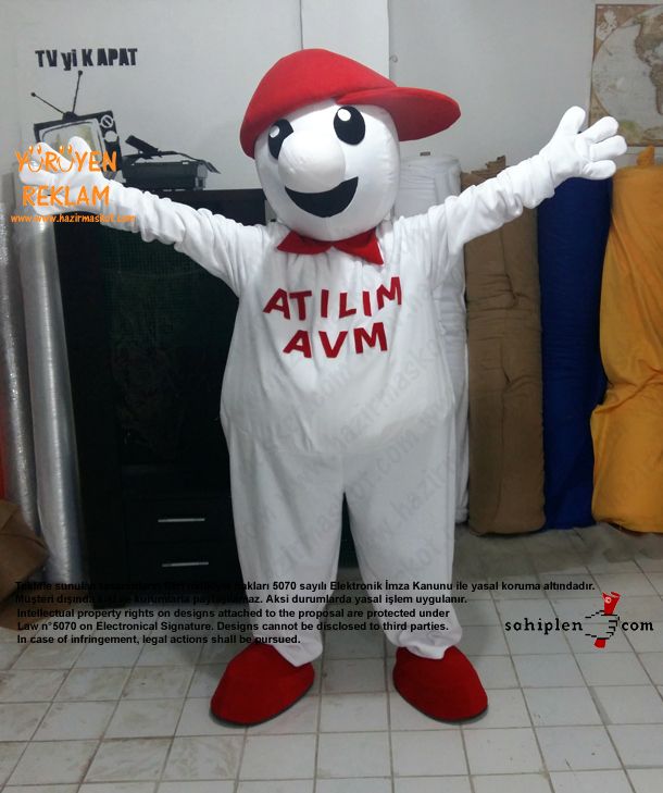 Atılım AVM Hip-hopçu Çocuk Maskotu maskot kostümü