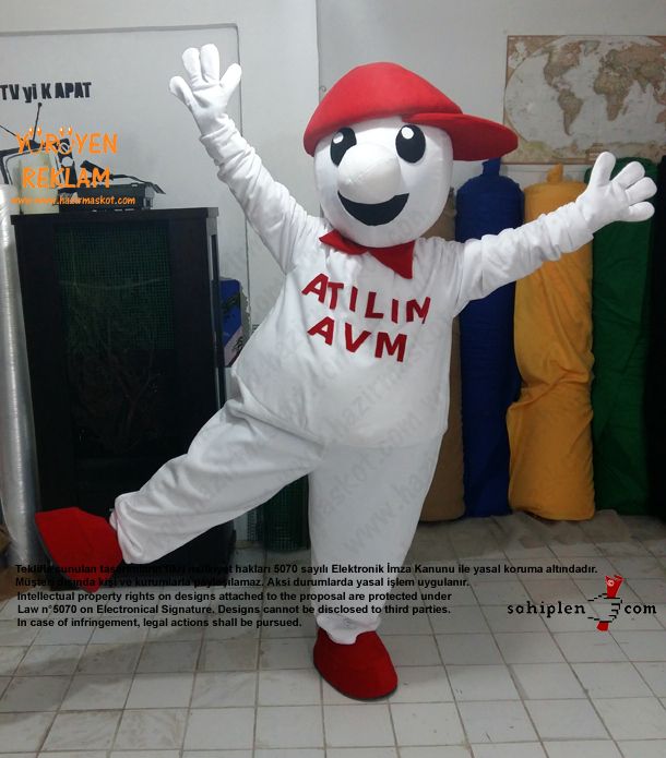 Atılım AVM Hip-hopçu Çocuk Maskotu maskot kostümü