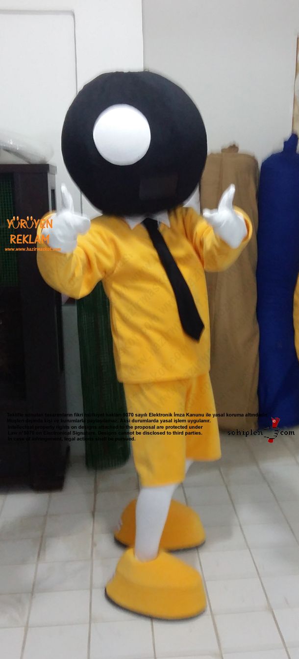 BIC Boy Maskot / BIC Kalem Maskot / Bicworld maskot kostümü