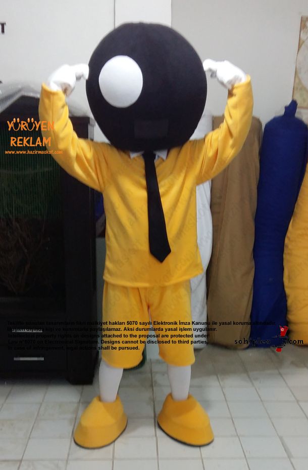 BIC Boy Maskot / BIC Kalem Maskot / Bicworld maskot kostümü