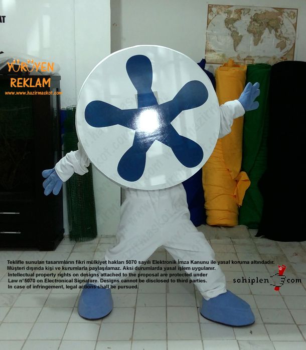 Tuzcular Sigorta Logo Maskot Kostümleri maskot kostümü