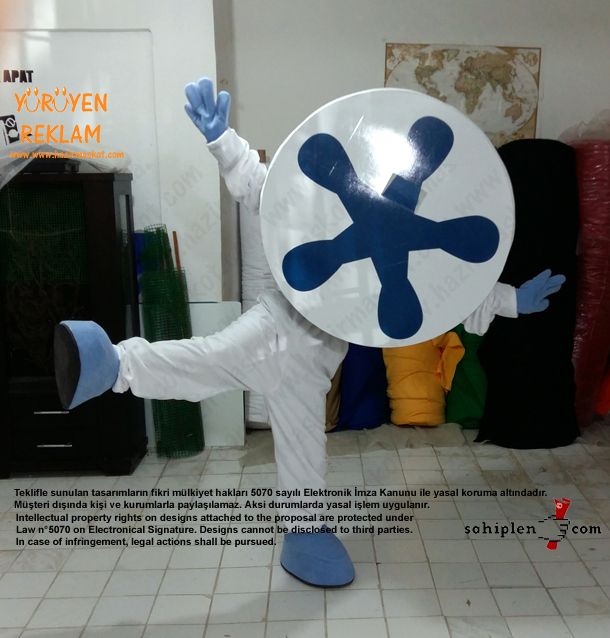 Tuzcular Sigorta Logo Maskot Kostümleri maskot kostümü