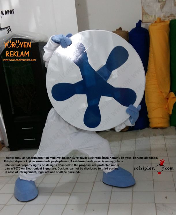 Tuzcular Sigorta Logo Maskot Kostümleri maskot kostümü