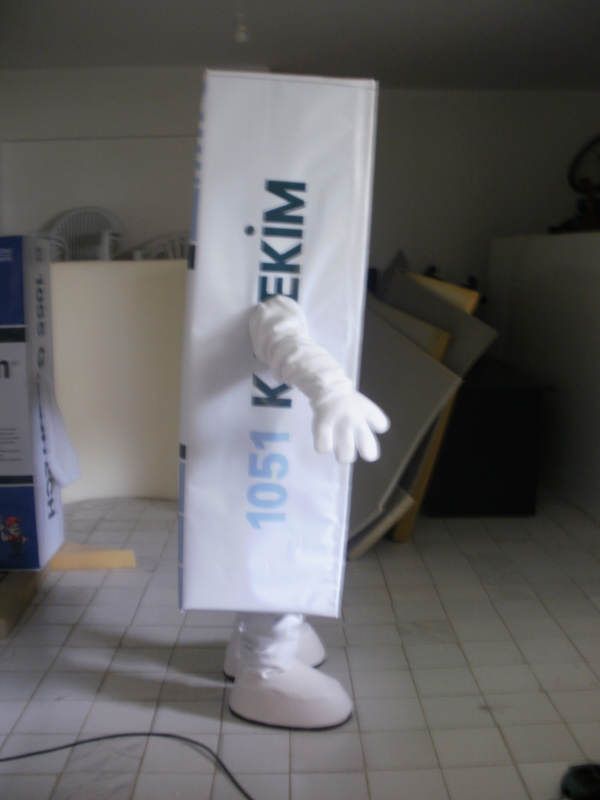 Kalekim Çimento Maskot Kostümü maskot kostümü