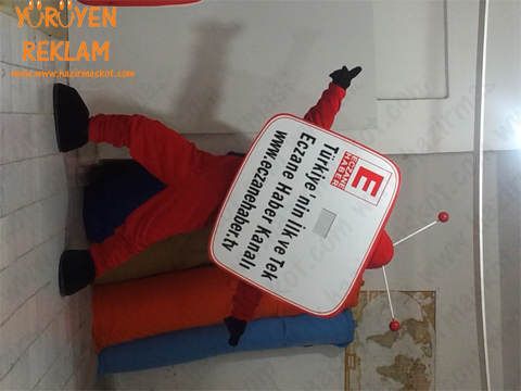 Televizyon Maskot kostümü maskot kostümü