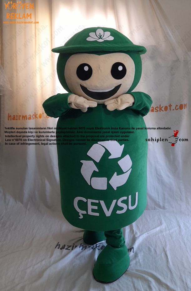 Cevsu Maskot Kostümü Sultanbeyli Belediyesi maskot kostümü