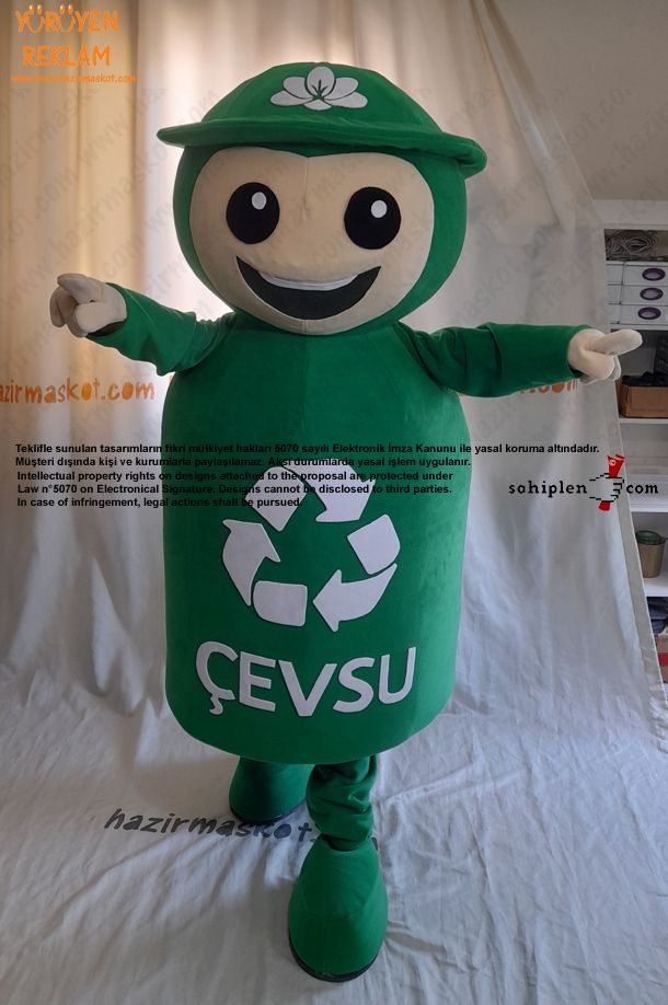 Cevsu Maskot Kostümü Sultanbeyli Belediyesi maskot kostümü