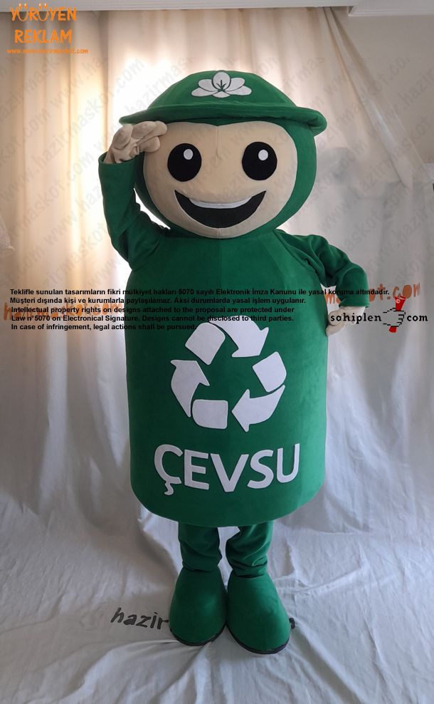 Cevsu Maskot Kostümü Sultanbeyli Belediyesi maskot kostümü