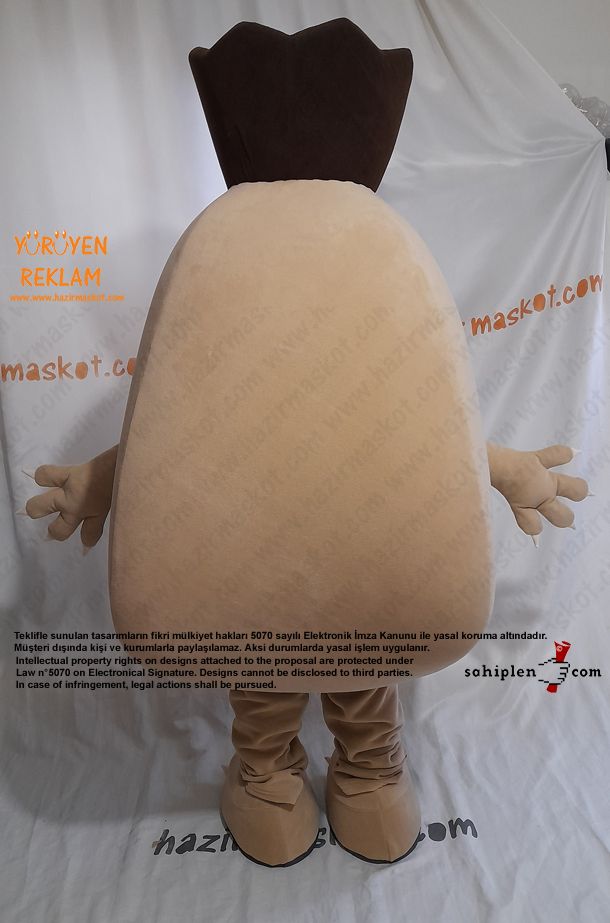 Oorhaggis Maskot Kostümü maskot kostümü