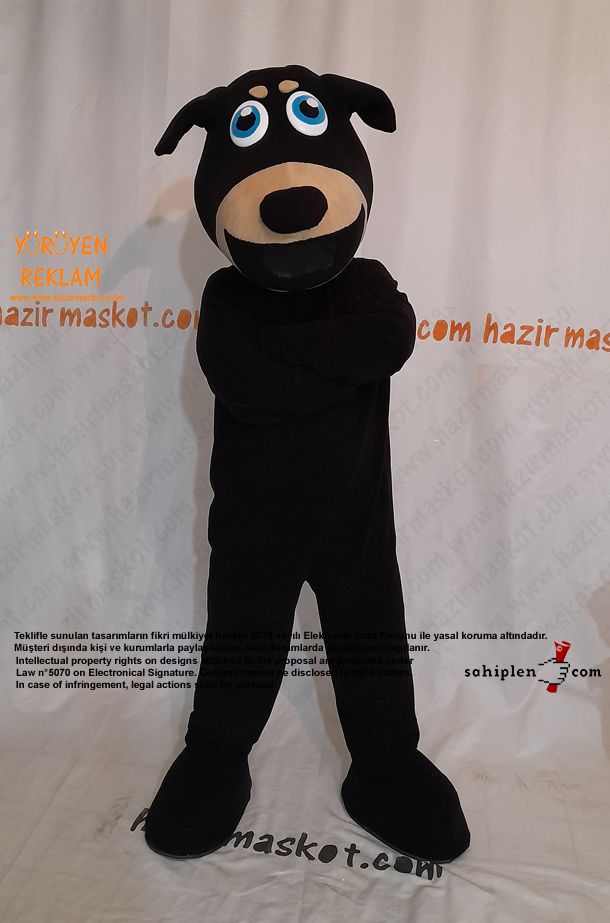 Roteweiler Köpek Maskot Kostümü / Rotweiler Dog Mascot Costume maskot kostümü