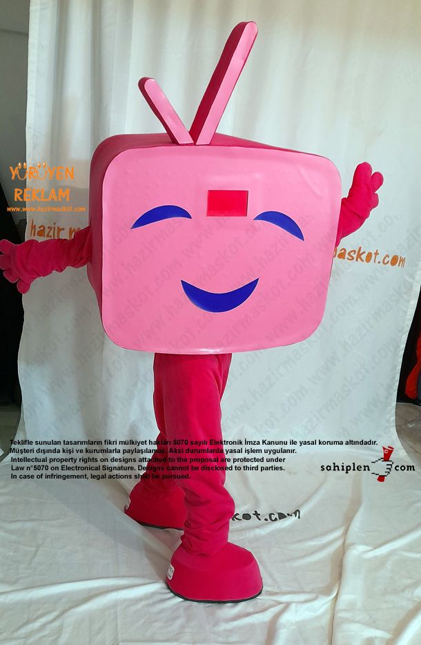 Televizyon Maskot Kostümü / TV Mascot Costume maskot kostümü