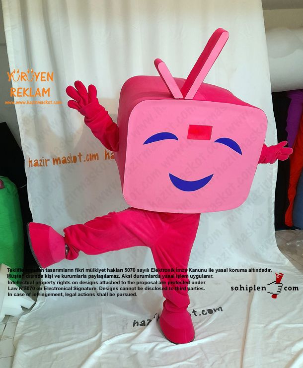 Televizyon Maskot Kostümü / TV Mascot Costume maskot kostümü