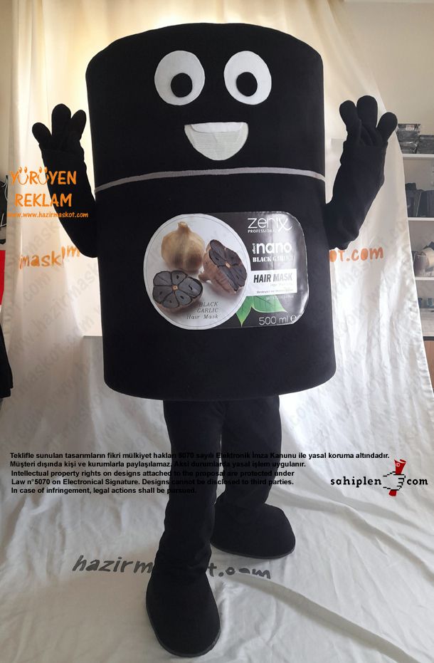 Zenix Saç Maskesi maskot kostümü