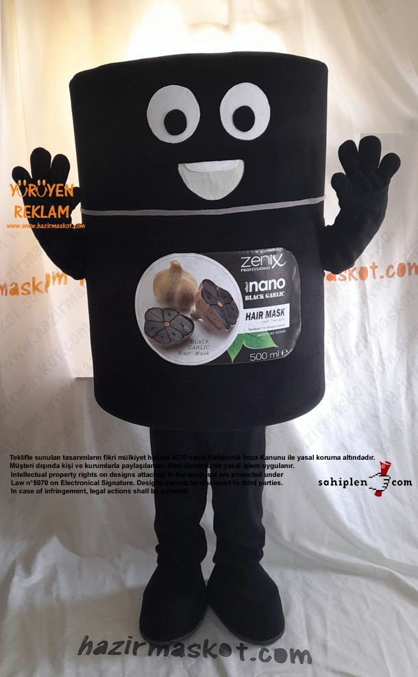 Zenix Saç Maskesi maskot kostümü