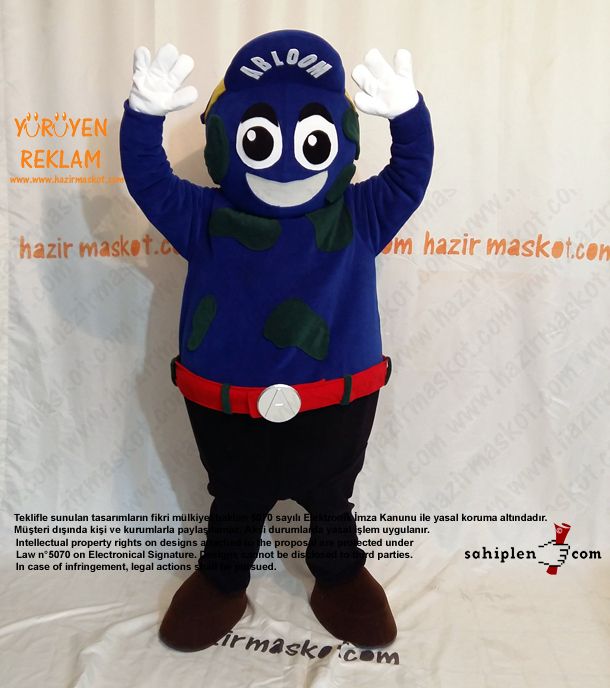 Abloom Maskot / abloom.no / Norveç maskot kostümü