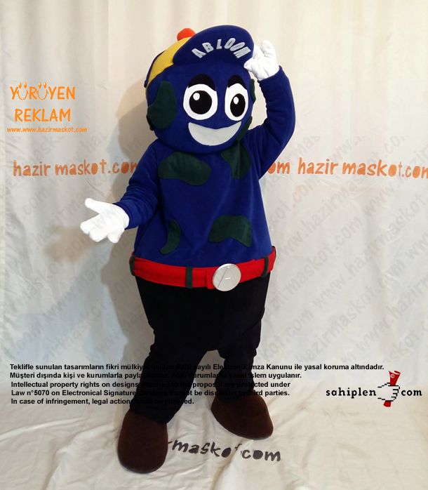 Abloom Maskot / abloom.no / Norveç maskot kostümü