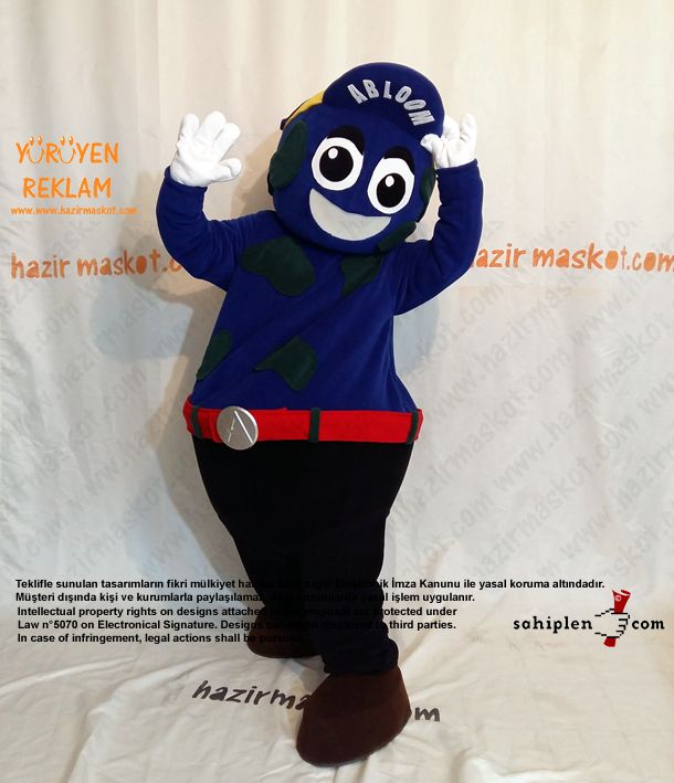 Abloom Maskot / abloom.no / Norveç maskot kostümü