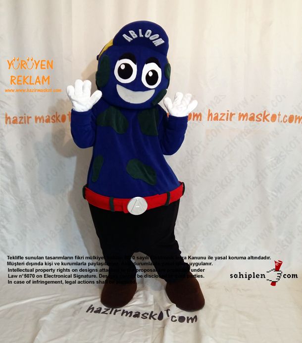 Abloom Maskot / abloom.no / Norveç maskot kostümü