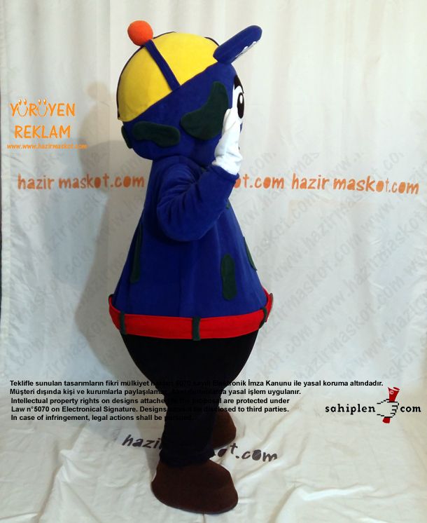 Abloom Maskot / abloom.no / Norveç maskot kostümü