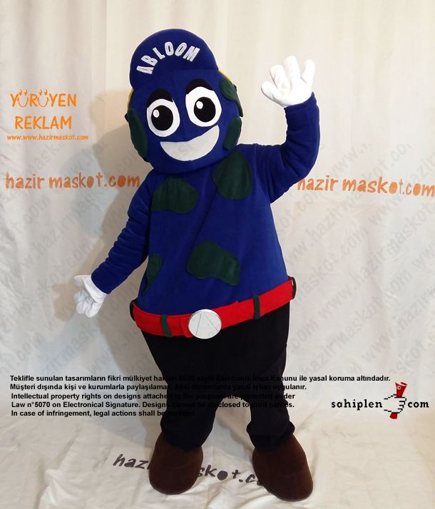 Abloom Maskot / abloom.no / Norveç maskot kostümü