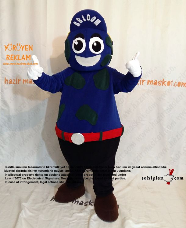 Abloom Maskot / abloom.no / Norveç maskot kostümü