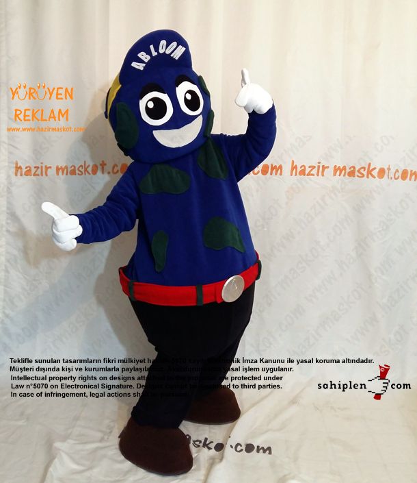 Abloom Maskot / abloom.no / Norveç maskot kostümü