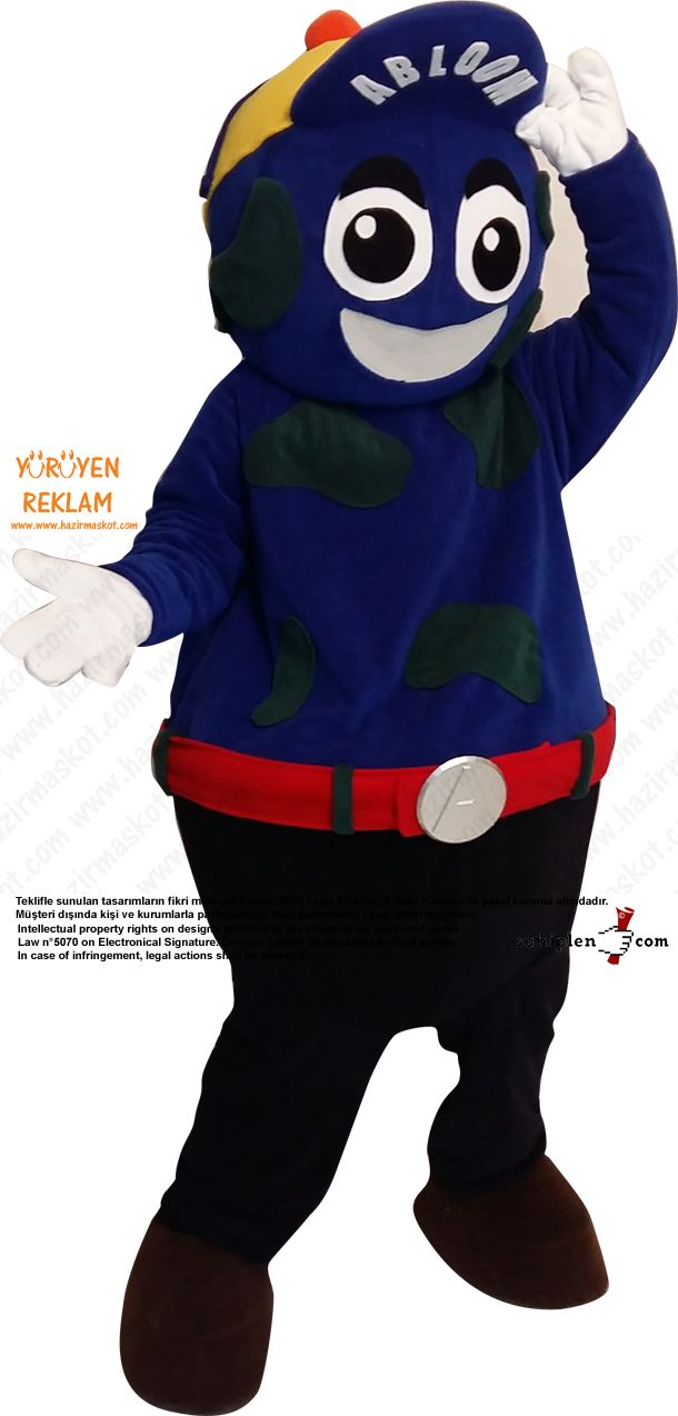 Abloom Maskot / abloom.no / Norveç maskot kostümü
